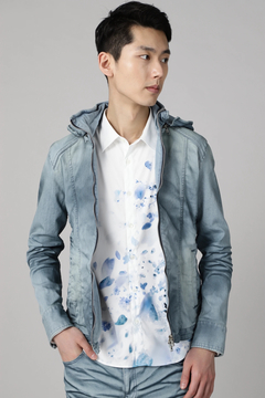 TORNADO MART(トルネードマート) |TORNADO MART∴フローヴィンテージスタンドフーディブルゾン