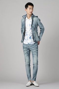 TORNADO MART(トルネードマート) |TORNADO MART∴フローヴィンテージスタンドフーディブルゾン