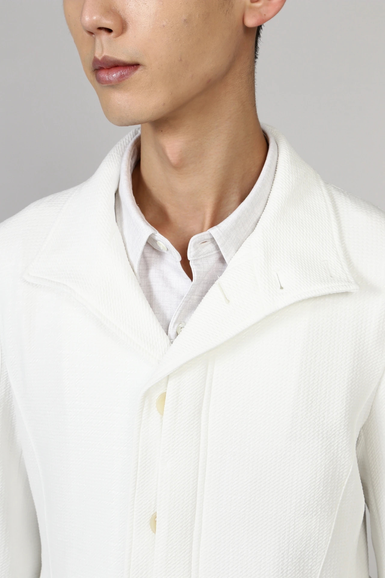 ZERO by TORNADO MART∴格子エンボススタンドジャケット / TORNADO