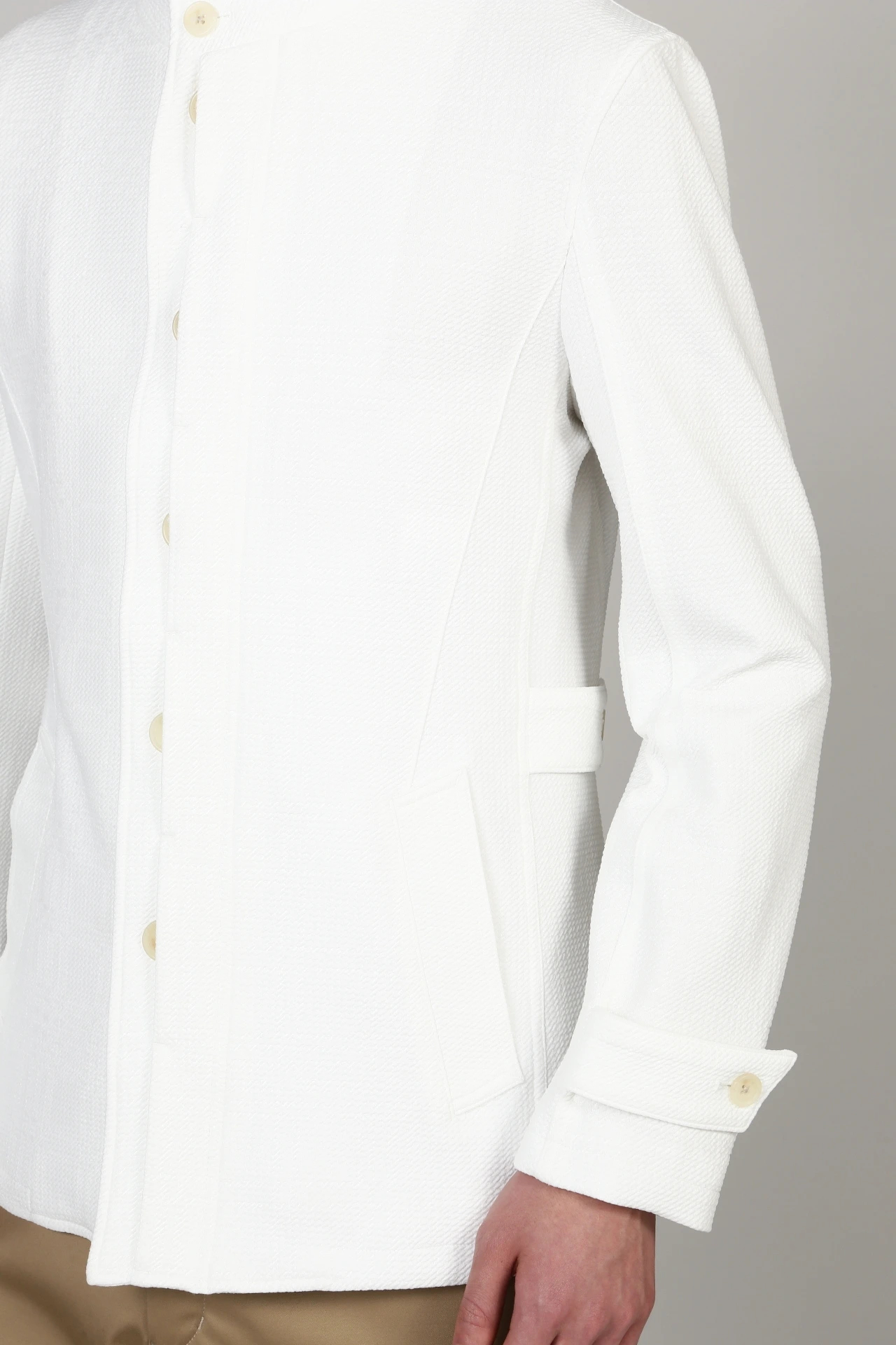 ZERO by TORNADO MART∴格子エンボススタンドジャケット / TORNADO