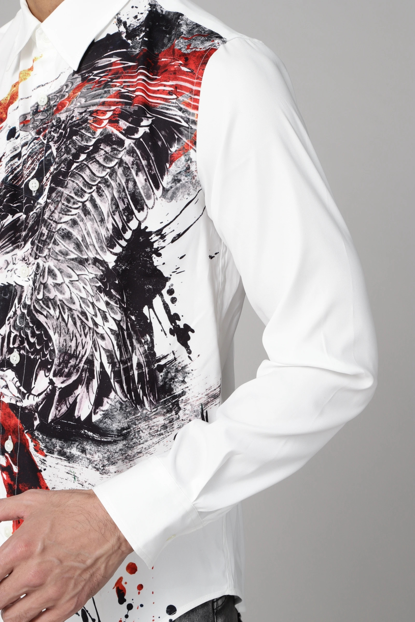 TORNADO MART∴ジャポネスクプリントシャツ / TORNADO MART