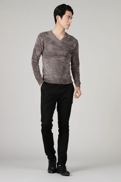 TORNADO MART(トルネードマート) |ZERO by TORNADO MART∴モールヤーンVネックニット