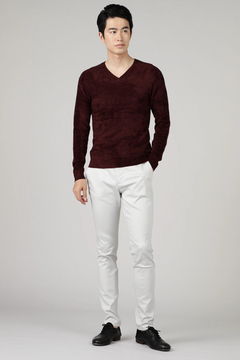 TORNADO MART(トルネードマート) |ZERO by TORNADO MART∴モールヤーンVネックニット