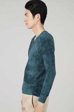 TORNADO MART(トルネードマート) |ZERO by TORNADO MART∴モールヤーンVネックニット