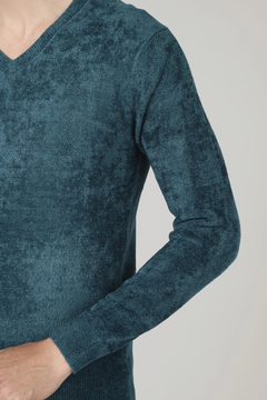 TORNADO MART(トルネードマート) |ZERO by TORNADO MART∴モールヤーンVネックニット