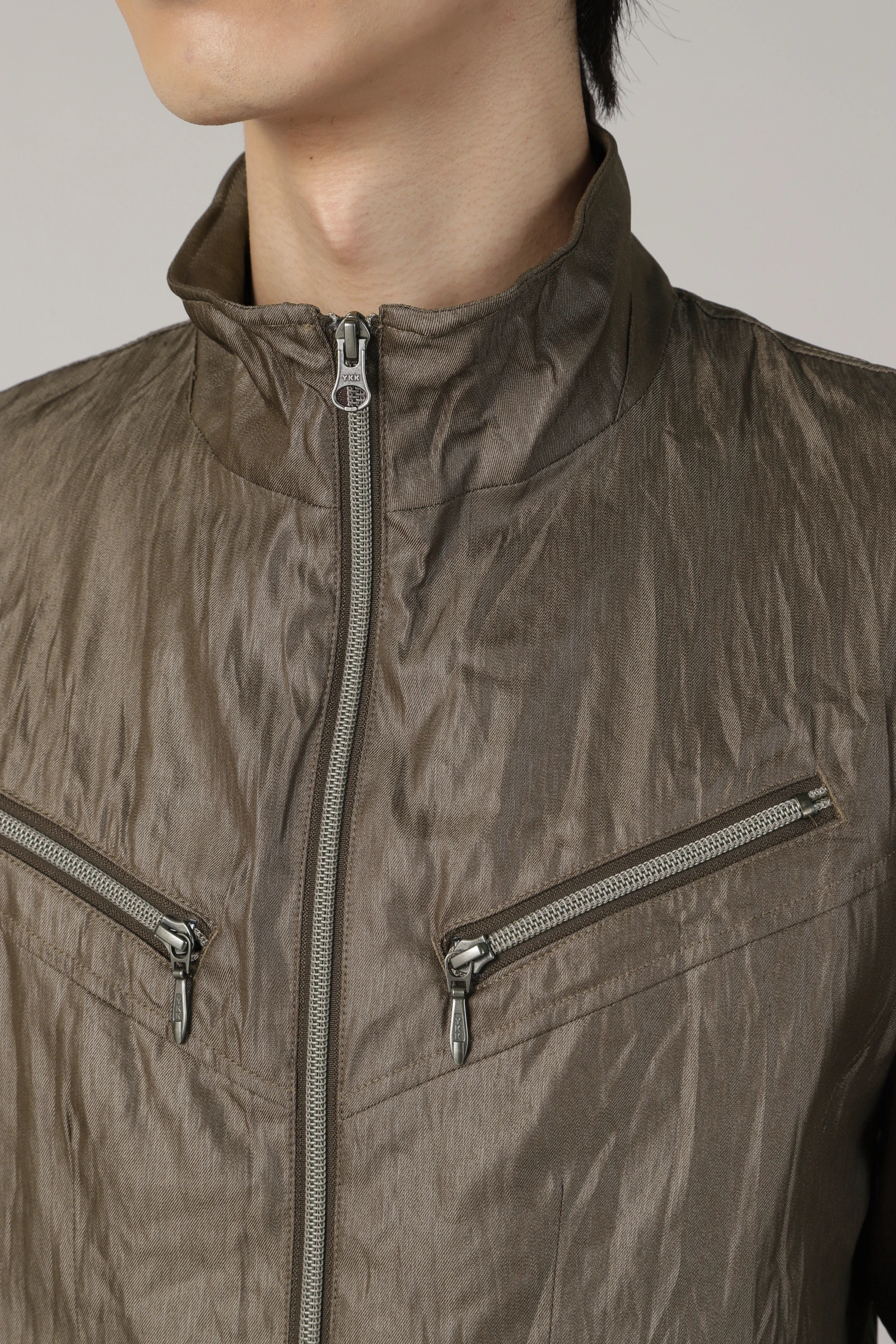 TORNADO MART∴ジップアップシャツブルゾン / TORNADO MART