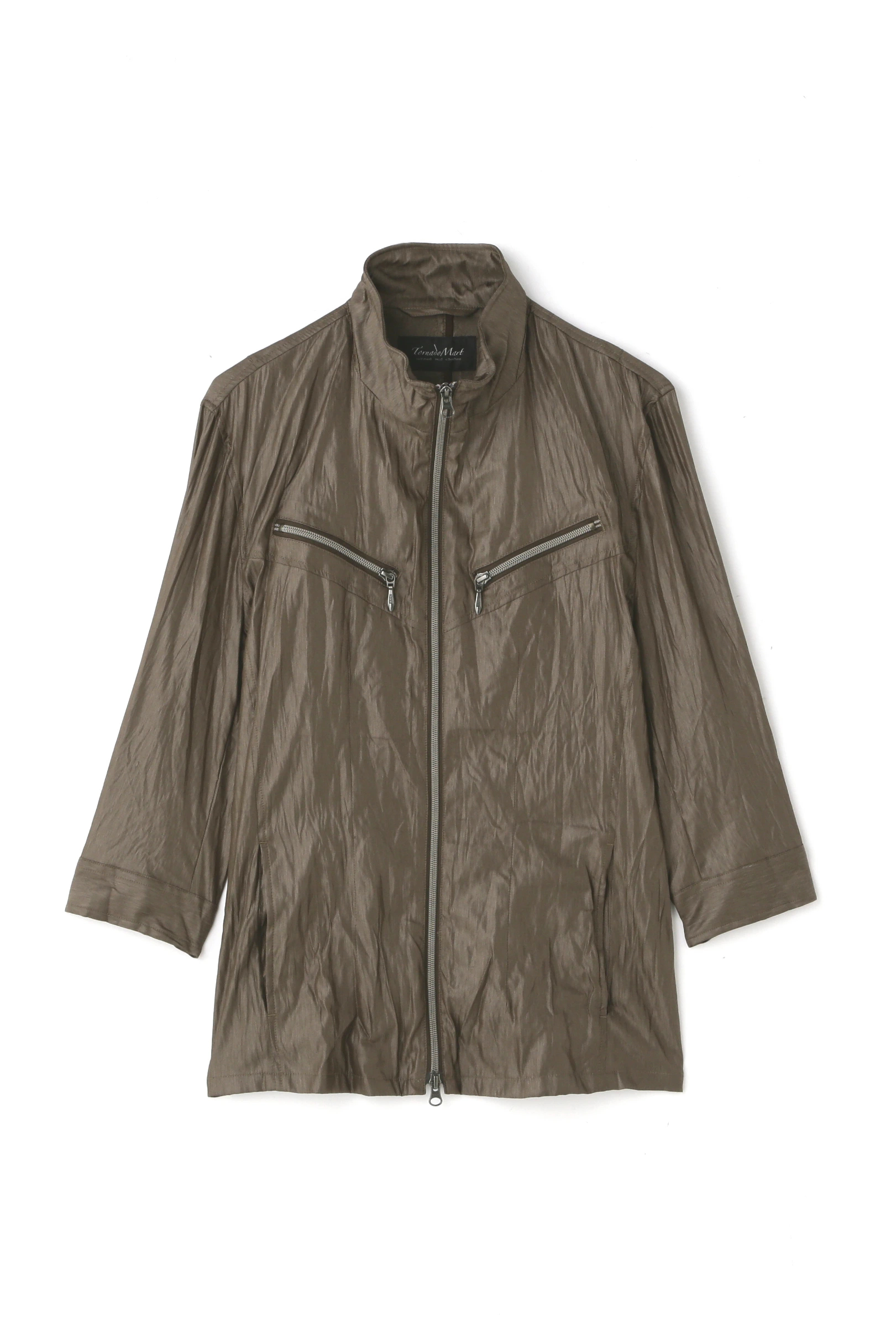 TORNADO MART∴ジップアップシャツブルゾン / TORNADO MART