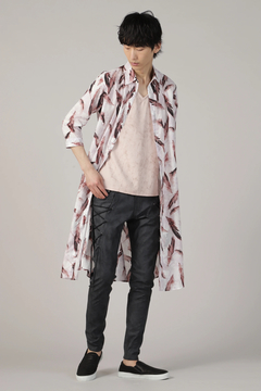 TORNADO MART(トルネードマート) |TORNADO MART∴フェザープリントロングシャツ