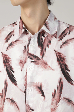 TORNADO MART(トルネードマート) |TORNADO MART∴フェザープリントロングシャツ