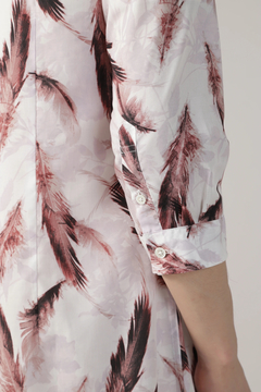 TORNADO MART(トルネードマート) |TORNADO MART∴フェザープリントロングシャツ