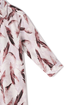 TORNADO MART(トルネードマート) |TORNADO MART∴フェザープリントロングシャツ