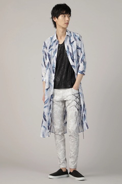 TORNADO MART(トルネードマート) |TORNADO MART∴フェザープリントロングシャツ