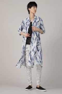 TORNADO MART(トルネードマート) |TORNADO MART∴フェザープリントロングシャツ