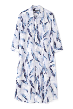 TORNADO MART(トルネードマート) |TORNADO MART∴フェザープリントロングシャツ