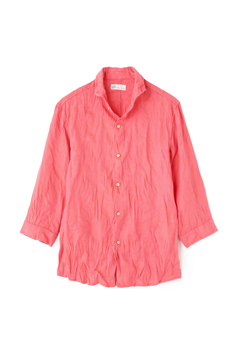 TORNADO MART(トルネードマート) |ZERO by TORNADO MART∴麻シャンブレー7分袖シャツ