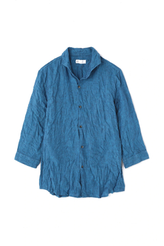 TORNADO MART(トルネードマート) |ZERO by TORNADO MART∴麻シャンブレー7分袖シャツ