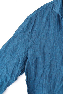 TORNADO MART(トルネードマート) |ZERO by TORNADO MART∴麻シャンブレー7分袖シャツ