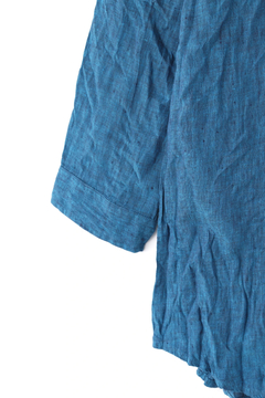 TORNADO MART(トルネードマート) |ZERO by TORNADO MART∴麻シャンブレー7分袖シャツ