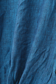 TORNADO MART(トルネードマート) |ZERO by TORNADO MART∴麻シャンブレー7分袖シャツ