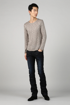 TORNADO MART(トルネードマート) |TORNADO MART∴ローゲージスラブクルーネックニット