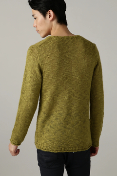 TORNADO MART(トルネードマート) |TORNADO MART∴ローゲージスラブクルーネックニット