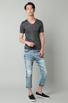 TORNADO MART(トルネードマート) |TORNADO MART∴クラウドヘリンボーンクロップドデニム