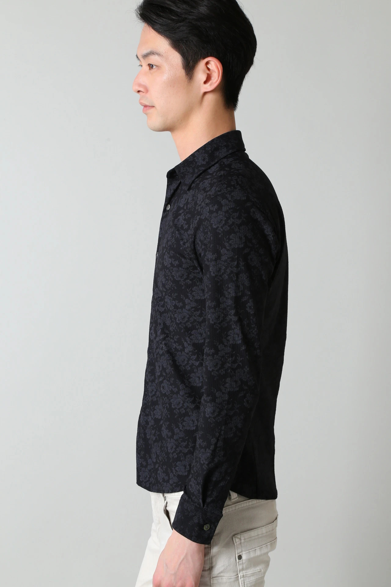 TORNADO MART∴サッカーハイテンションフラワープリントシャツ