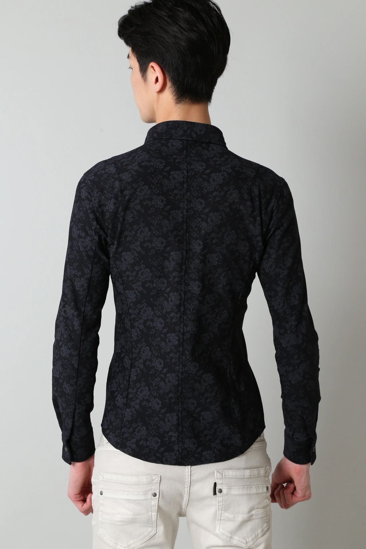 TORNADO MART∴サッカーハイテンションフラワープリントシャツ