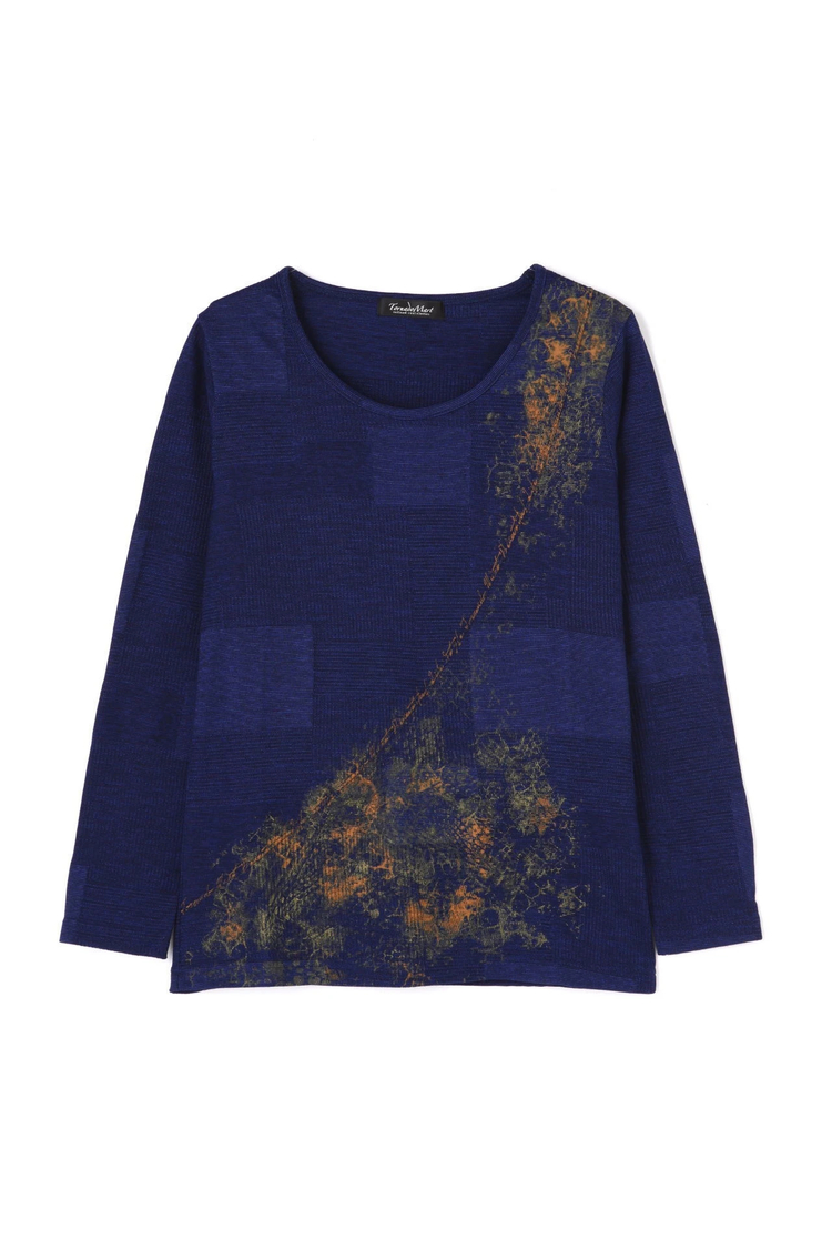 TORNADO MART(トルネードマート) |TORNADO MART∴パッチワークリンクスプリントカットソー