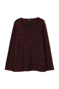 TORNADO MART(トルネードマート) |【LADIES'】TORNADO MART∴バブリーパイルUネックプルオーバー