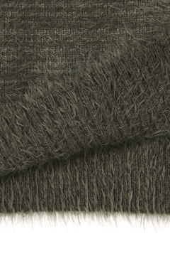 TORNADO MART(トルネードマート) |TORNADO MART∴【LADIES'】フェザーヤーンボートネックロングニット