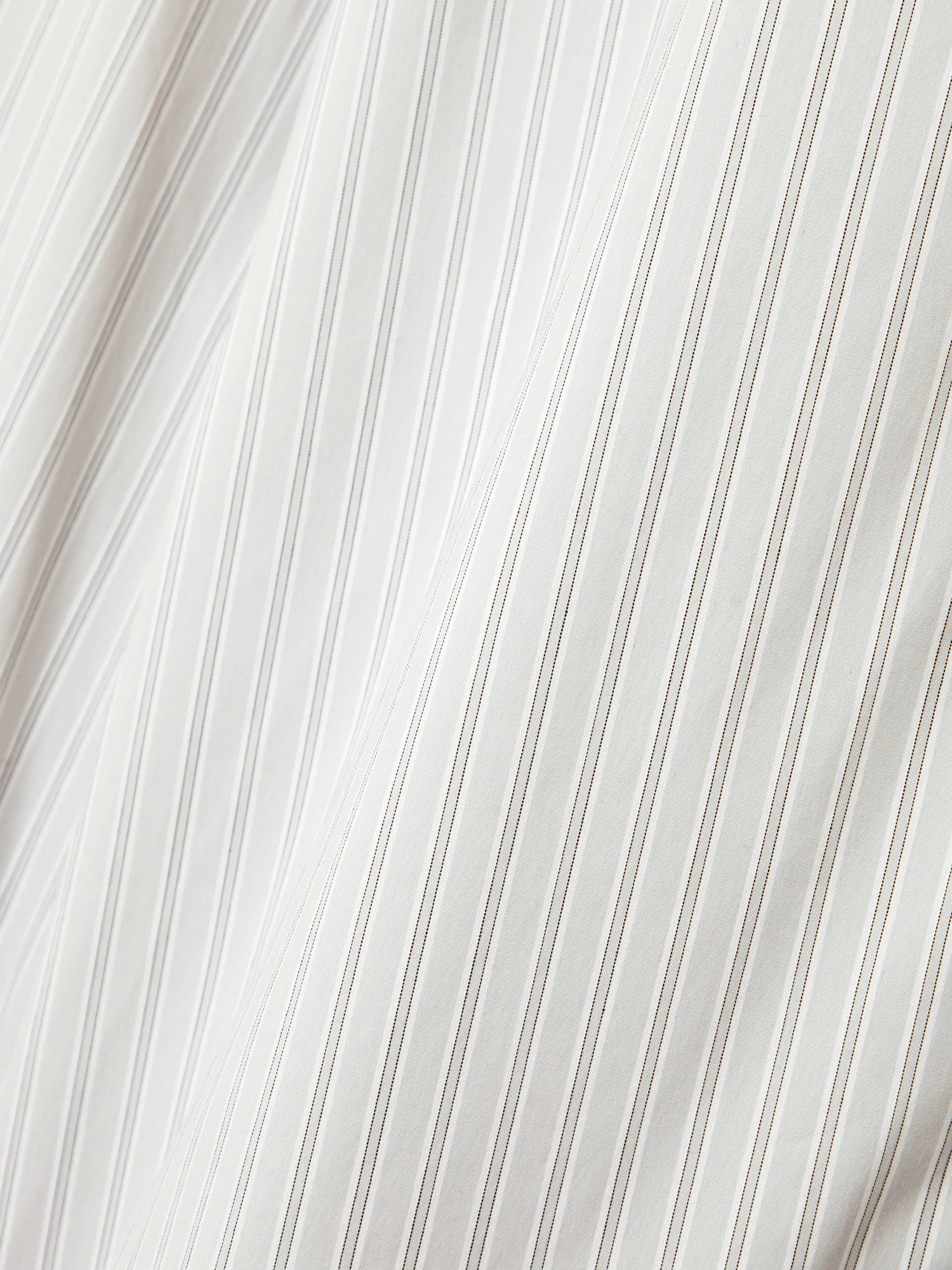 ZERO by TORNADO MART∴ストレッチブロードストライプシャツ / TORNADO