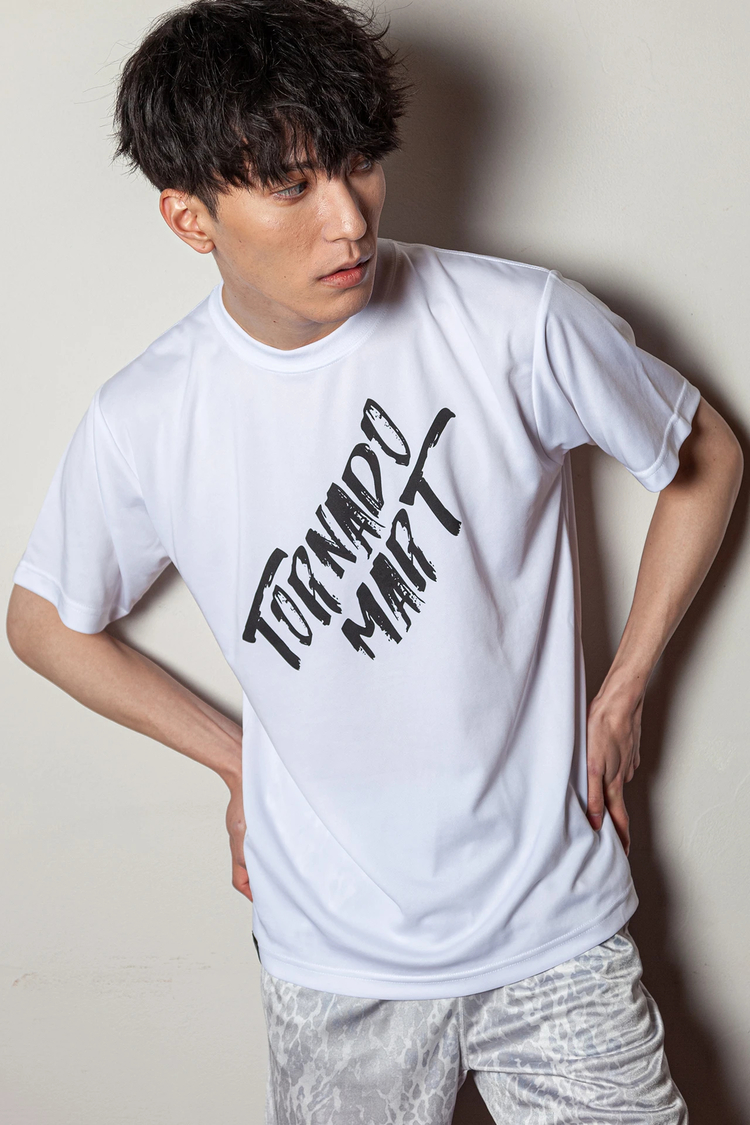 TORNADO MART(トルネードマート) |R by TORNADO MART∴スパオール　TMブラシロゴTシャツ