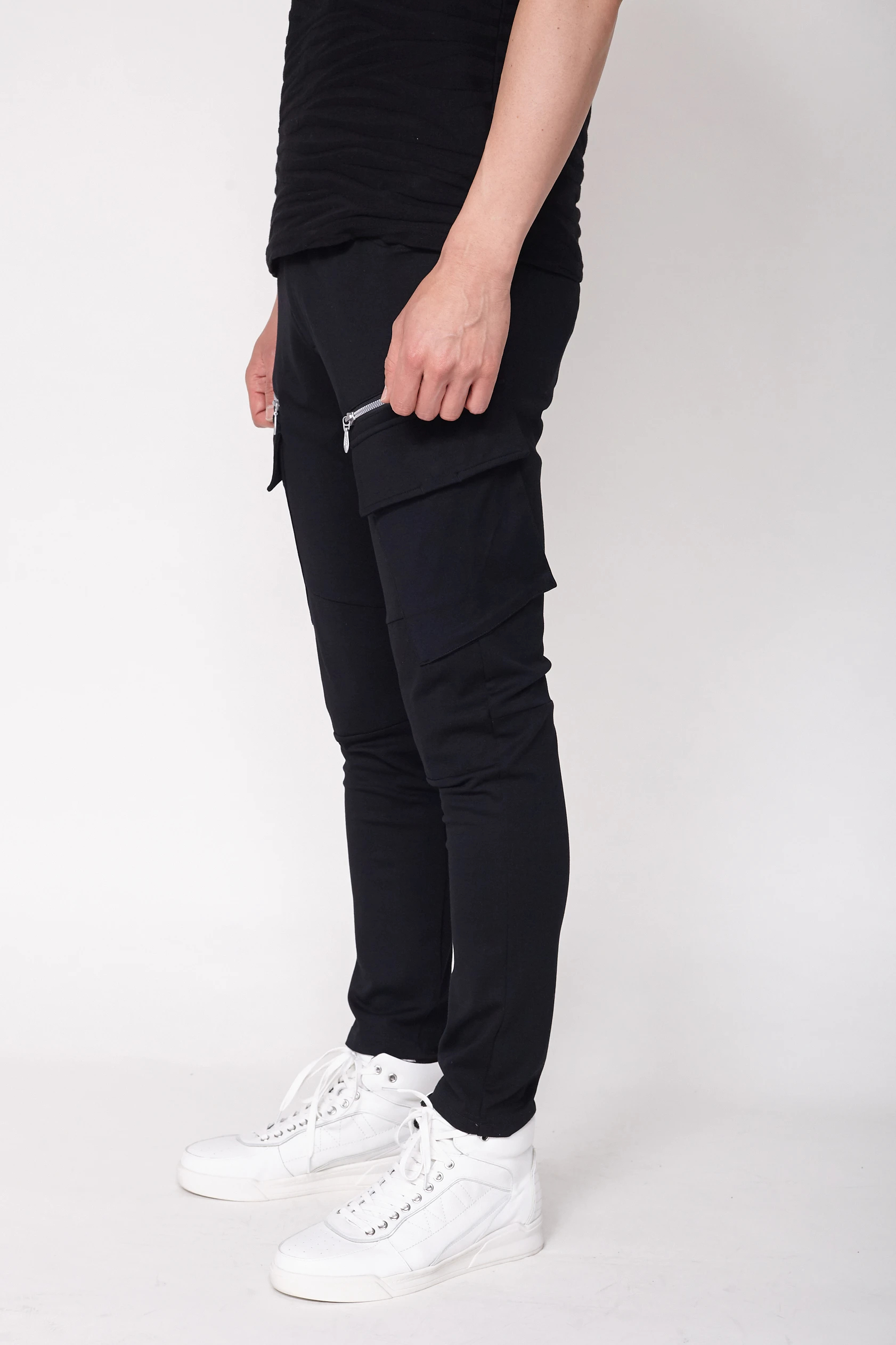 JOSEPH コーティング ジップ カーゴパンツ TORNADO MART系 JOSEPH コーティング ジップ カーゴパンツ TORNADO MART系