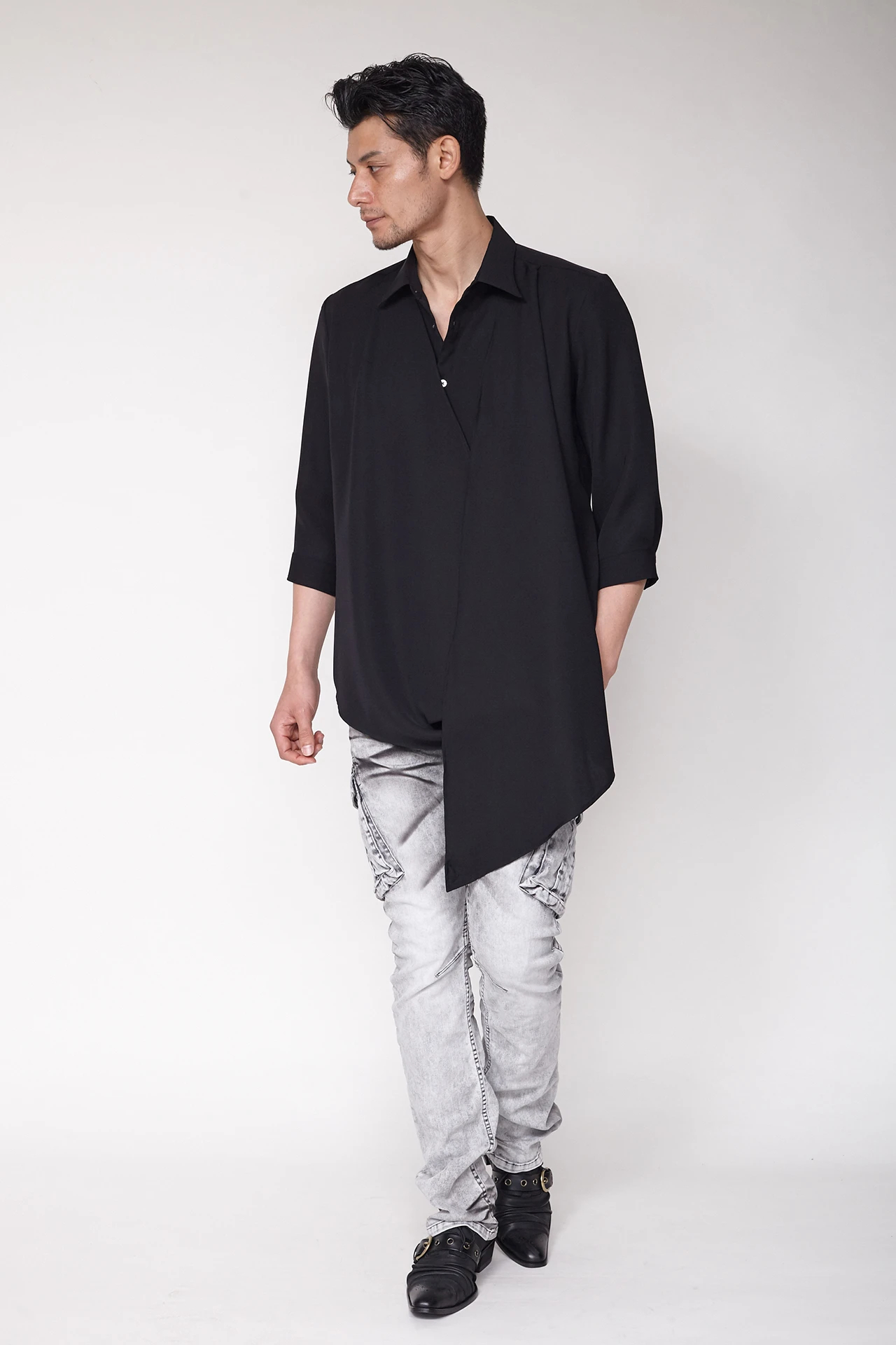 トップス TORNADO MART - drape top TORNADO MART∴ドレープシャツ / TORNADO MART（トルネードマート）の