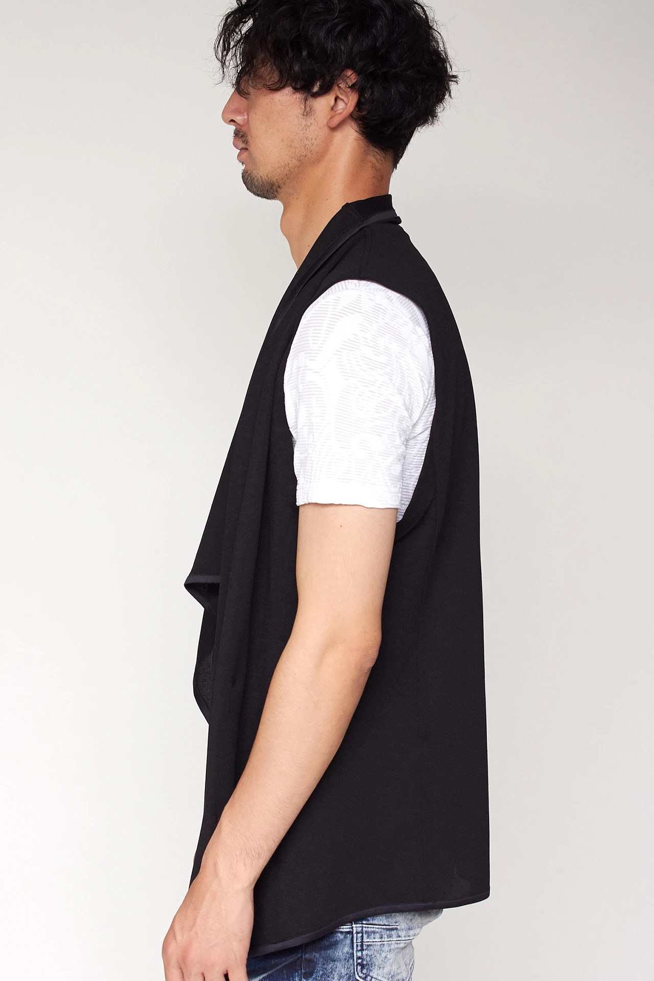 TORNADO MART∴ドレープトリミングベスト / TORNADO MART（トルネード