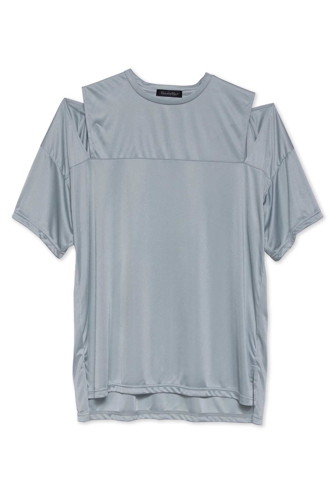 LADIES'】TORNADO MART∴ブライトスムーススリットオーバーTシャツ