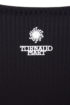 TORNADO MART(トルネードマート) |R by TORNADO MART∴ストレッチリブクルーネックTシャツ