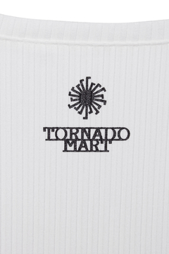 TORNADO MART(トルネードマート) |R by TORNADO MART∴ストレッチリブVネックTシャツ