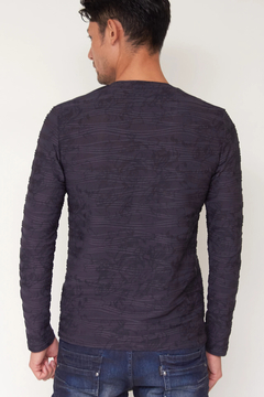 TORNADO MART(トルネードマート) |TORNADO MART∴ウェーブタックジャカードフラワープリントカットソー