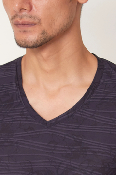 TORNADO MART(トルネードマート) |TORNADO MART∴ウェーブタックジャカードフラワープリントカットソー