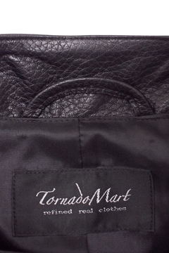 TORNADO MART(トルネードマート) |TORNADO MART∴ノーカラーシングルレザーブルゾン