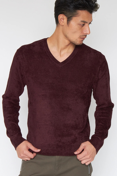 TORNADO MART(トルネードマート) |ZERO by TORNADO MART∴モールヤーンVネックニット