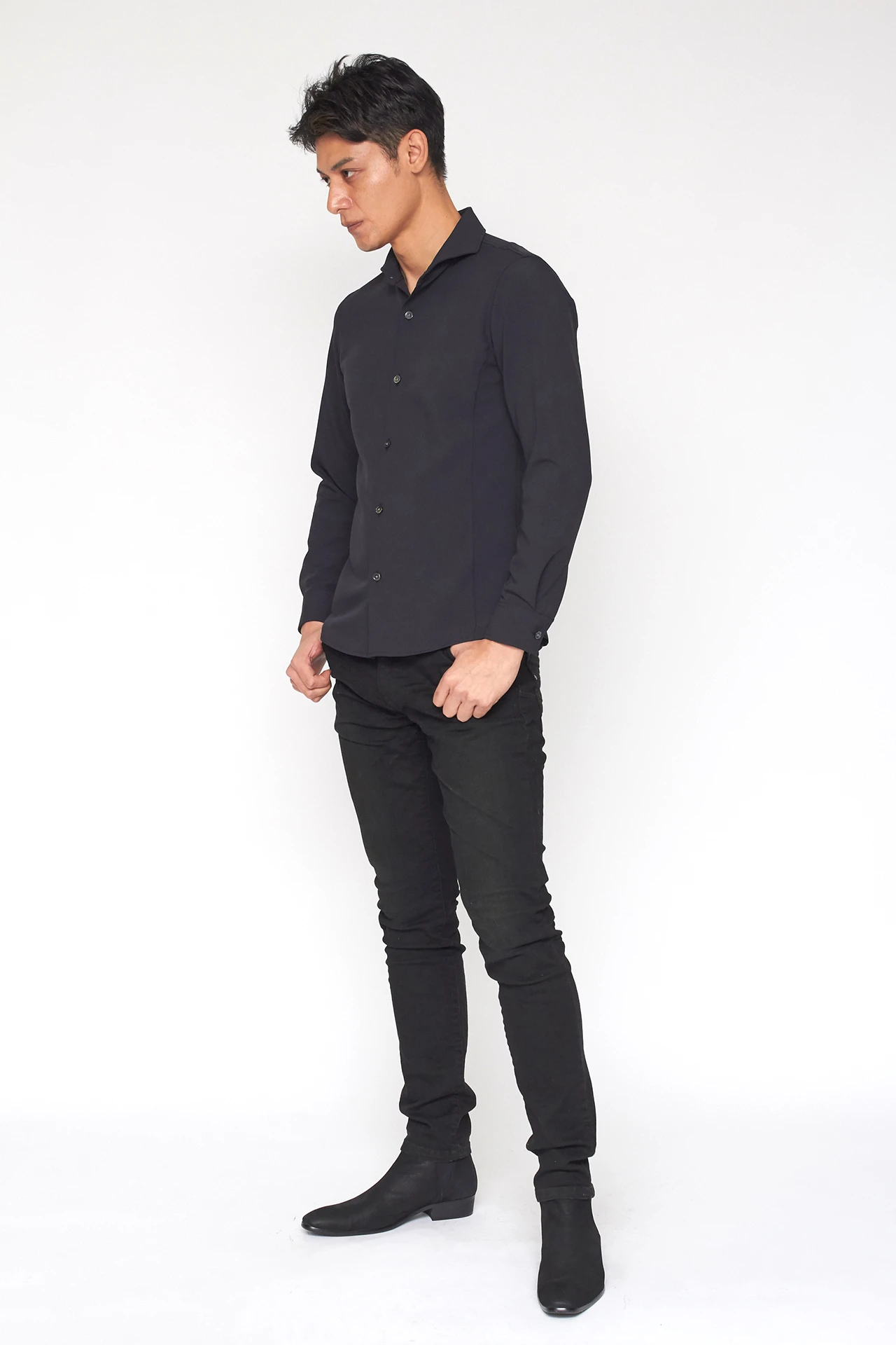 トルネードマート　ベロアロンt ZERO by TORNADO MART∴クールラック2WAYツイルシャツ / TORNADO MART