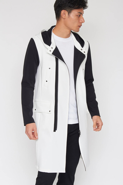 TORNADO MART(トルネードマート) |TORNADO MART∴バイカラーフーディコート