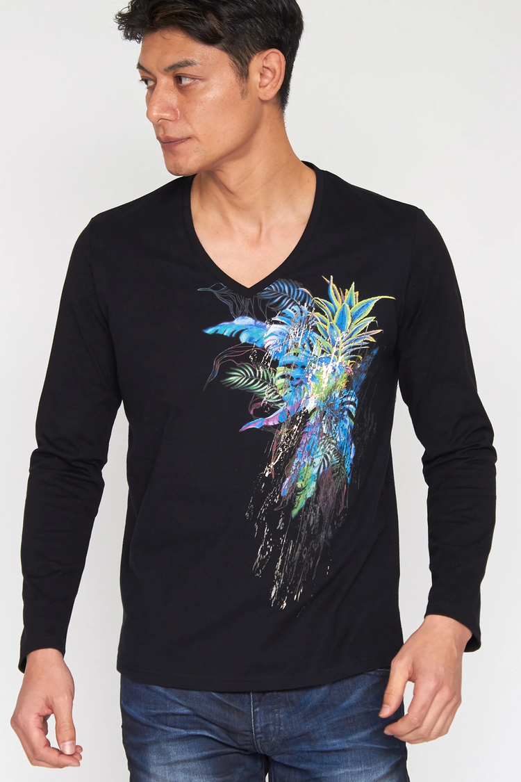 TORNADO MART(トルネードマート) |TORNADO MART∴ネオンジャングルプリントシャツ