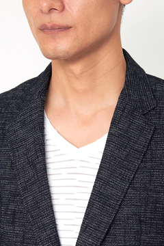 TORNADO MART(トルネードマート) |TORNADO MART∴サマーMIXツィードジャケット（マスキュリン)