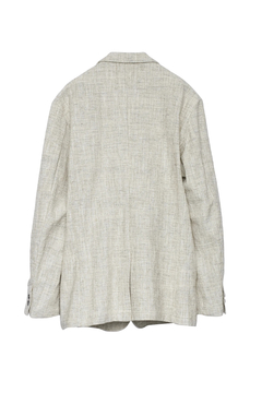 TORNADO MART(トルネードマート) |TORNADO MART∴サマーMIXツィードジャケット（マスキュリン)