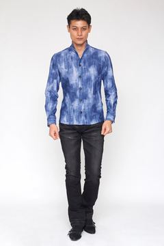 TORNADO MART(トルネードマート) |TORNADO MART∴サマーデニムプリントハイテンションシャツ