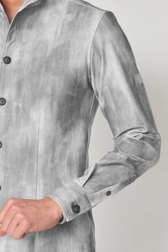 TORNADO MART(トルネードマート) |TORNADO MART∴サマーデニムプリントハイテンションシャツ